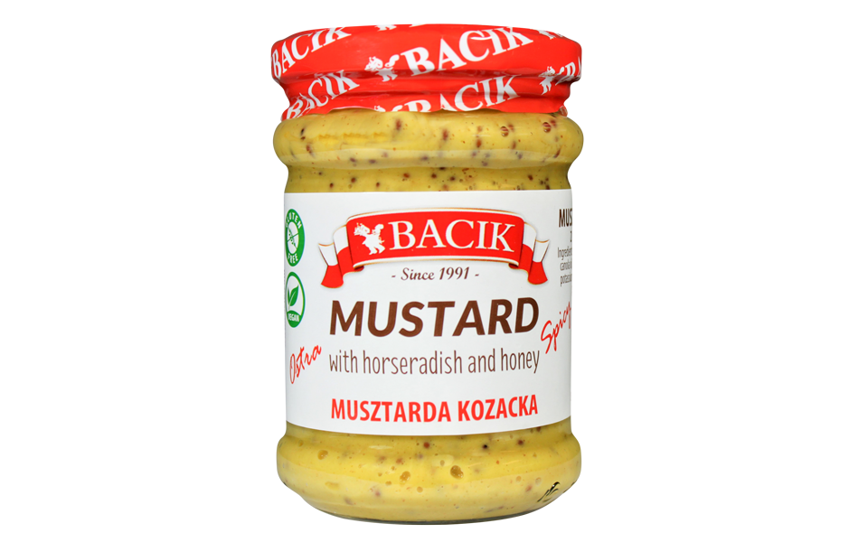 Mustard with Honey & Horseradish Polish Food Direct