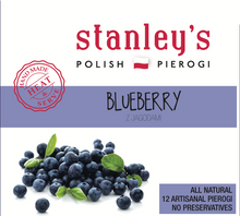 Load image into Gallery viewer, Blueberry - 12 Artisanal Vegan Pierogi