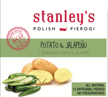 Load image into Gallery viewer, Potato & Jalapeño - 12 Artisanal Vegan Pierogi