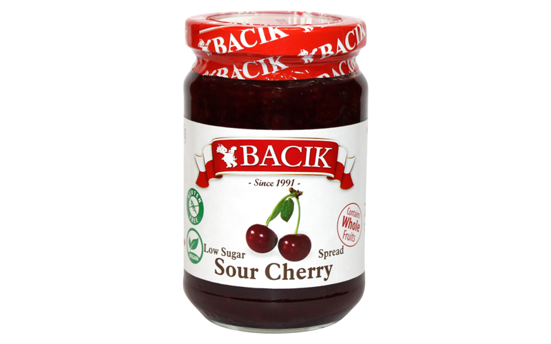 Sour cherry spread low sugar