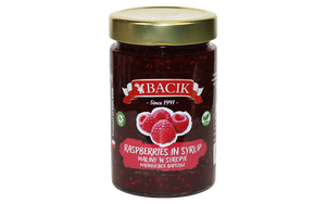 Raspberries in syrup Varenje