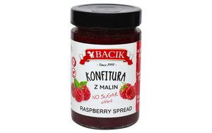 Raspberry spread no added sugar!