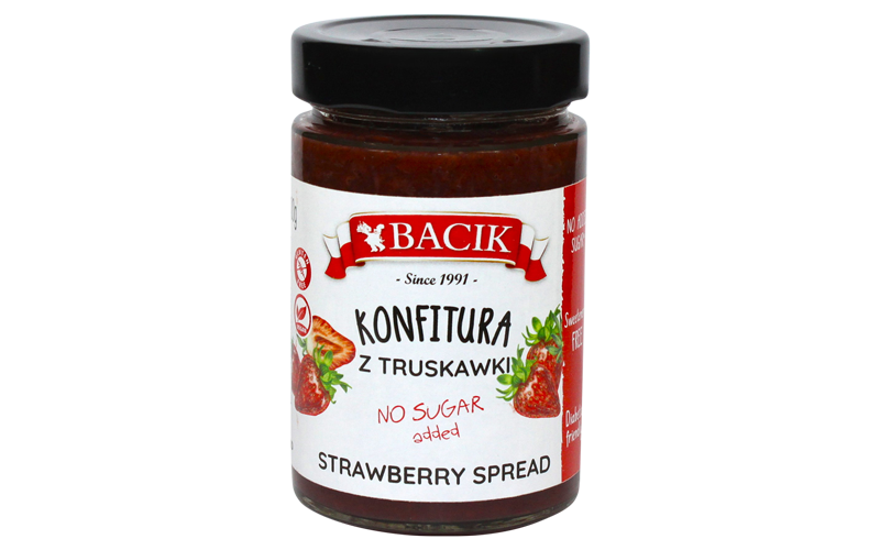 Strawberry spread no added sugar!