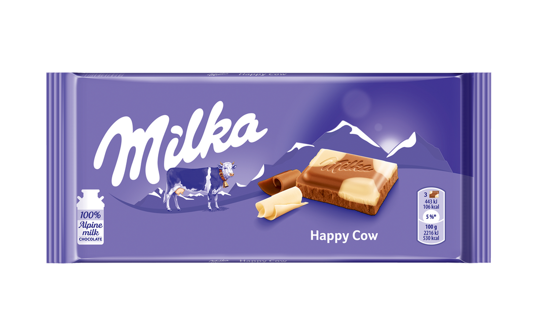 Happy Cow mix chocolate bar
