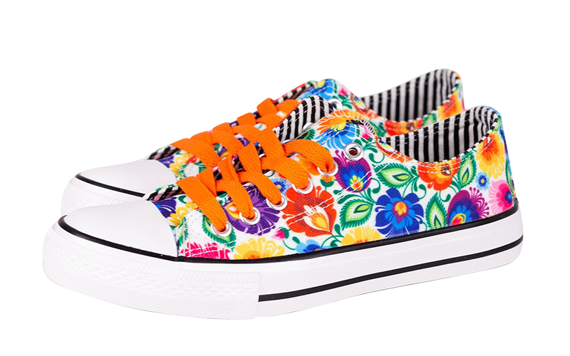 White Lowicz sneakers