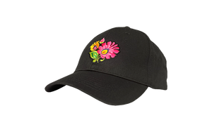 Black cap Lowicz flowers