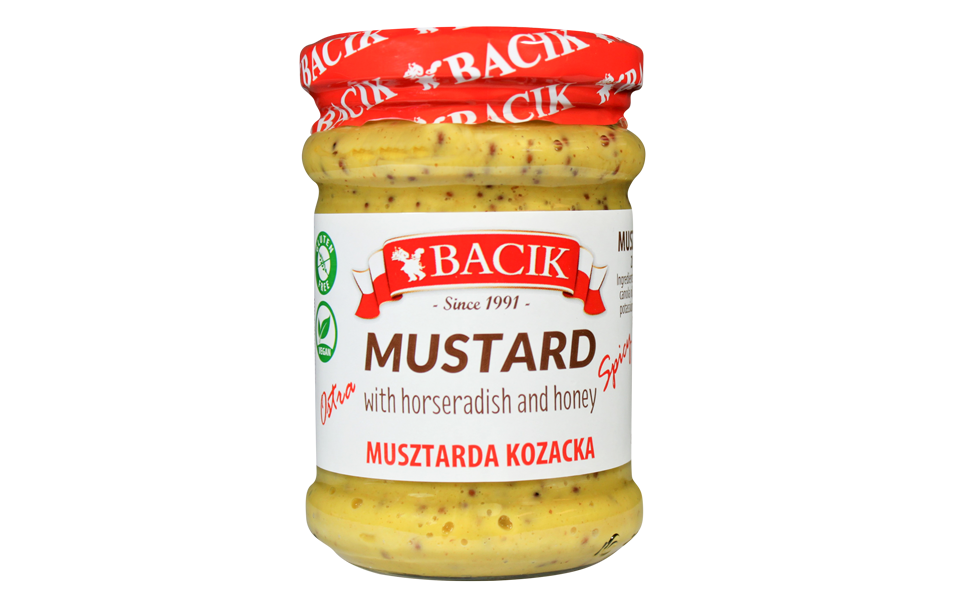Mustard with Honey & Horseradish