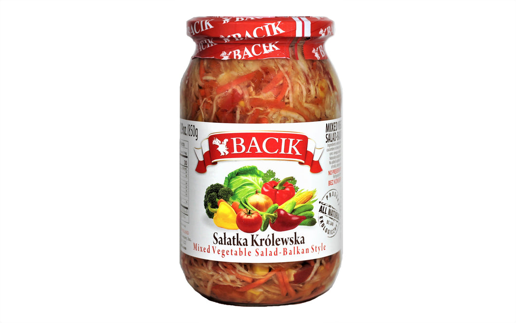 Mixed Vegetable Salad Balkan Style