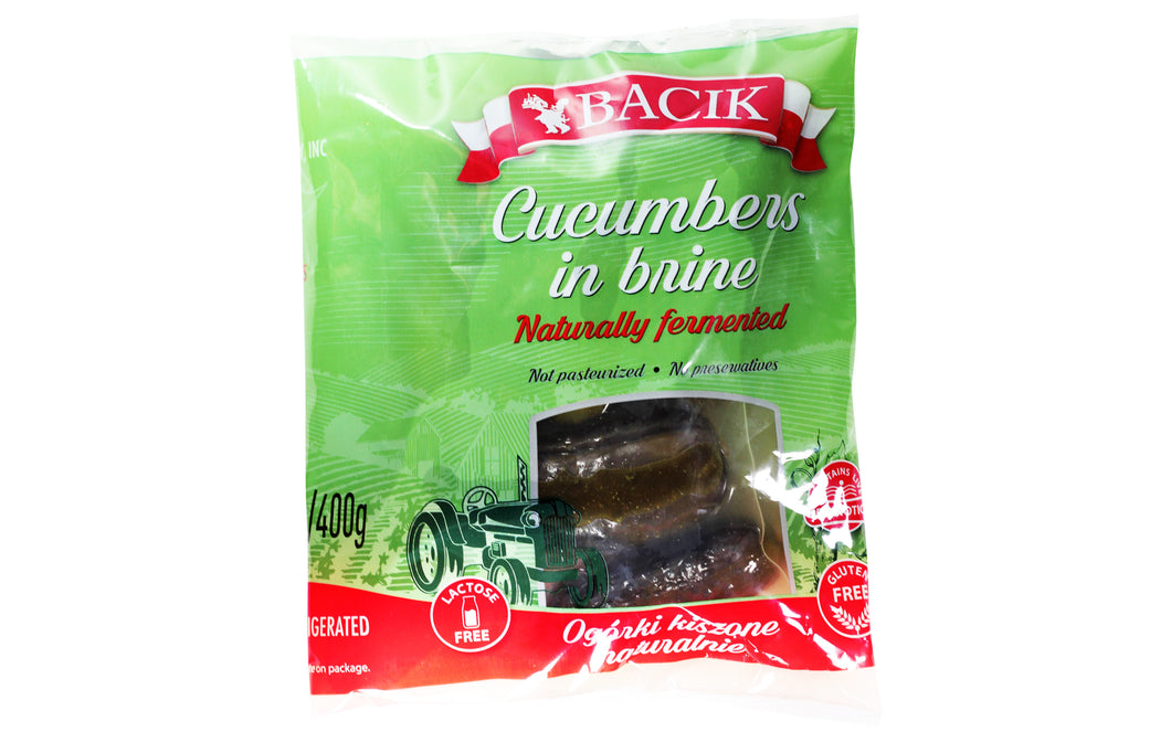 Cucumbers in Brine Bags