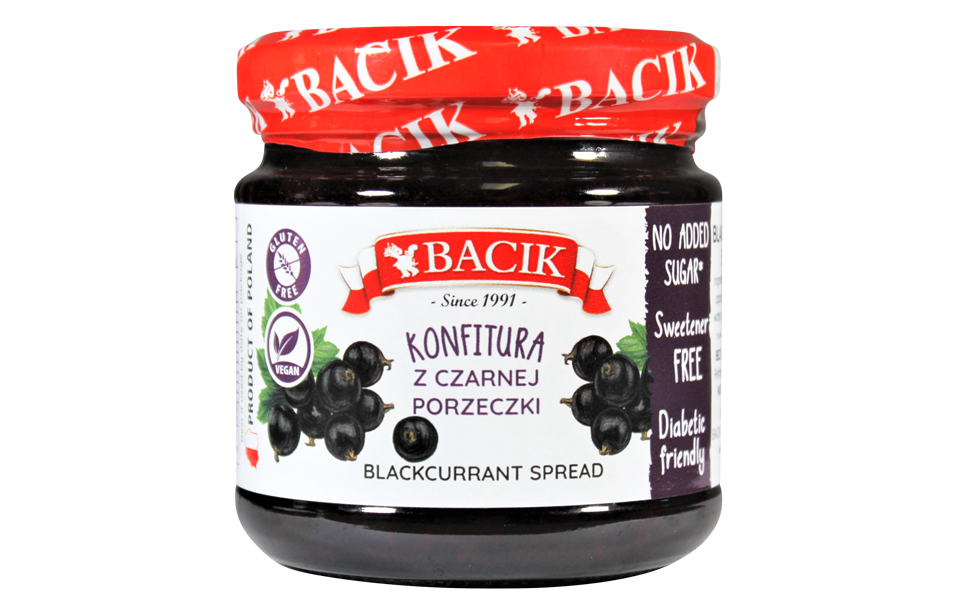 Blackcurrant Preserves no added sugar!