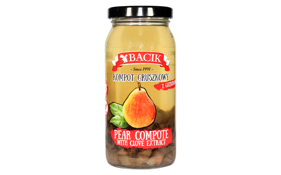 Pear Compote w/Clove extract