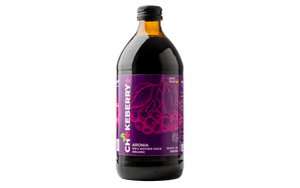 Organic Chokeberry Juice Bottle