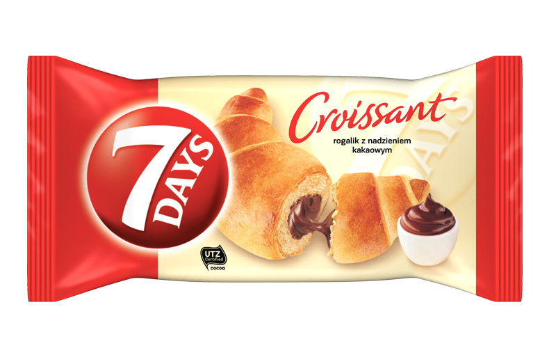 Cocoa Cream Filled Croissant