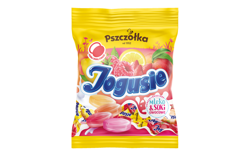 Yogurt hard candies