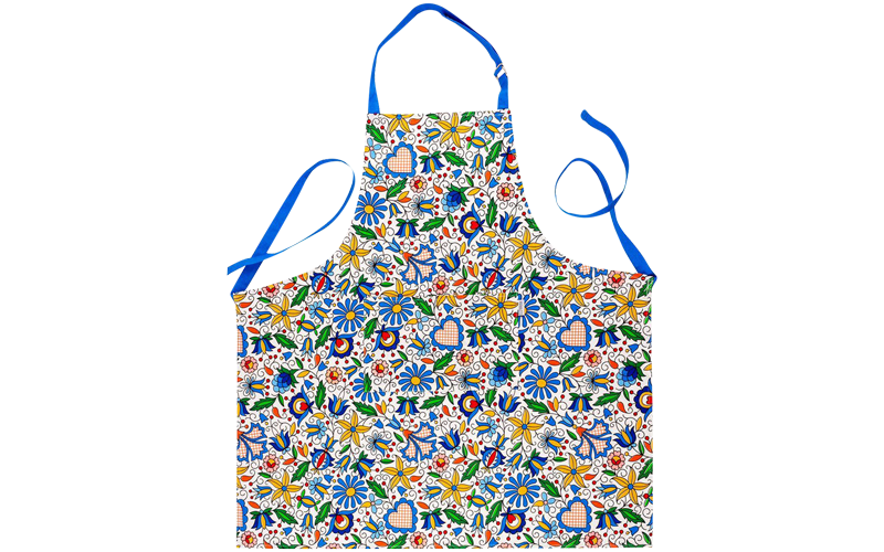 Kitchen apron - Kaszuby pattern
