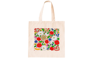 Cotton bag - Kociewie pattern