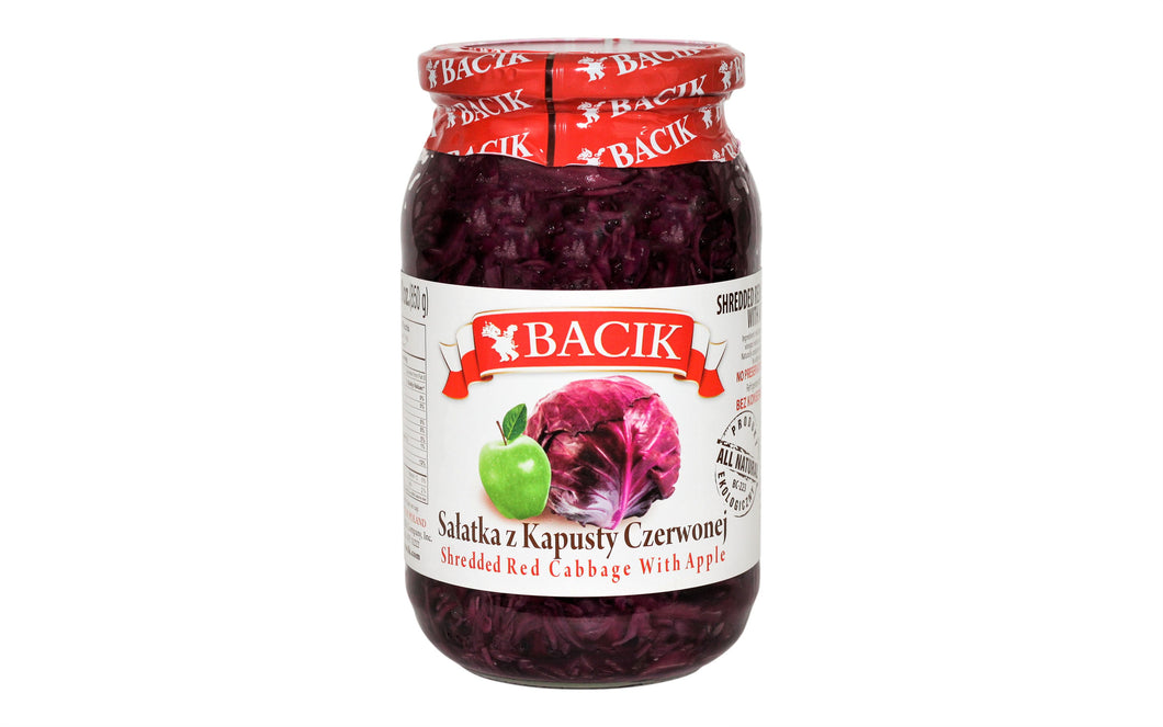 Shredded Red Cabbage with Apple