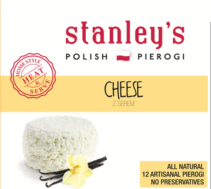 Cheese - 12 Artisanal Vegetarian Pierogi